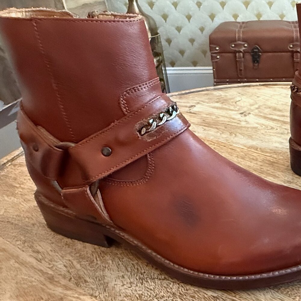 NEW Freebird Portland Men's Boots – Cognac – Size 10 – BRAND NEW - Picture 6 of 7